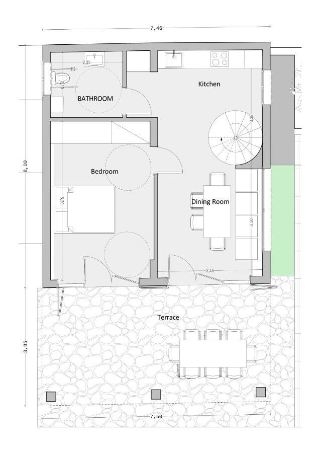 Ionian Garden Villas - Villa Sol Μπενίτσες Εξωτερικό φωτογραφία